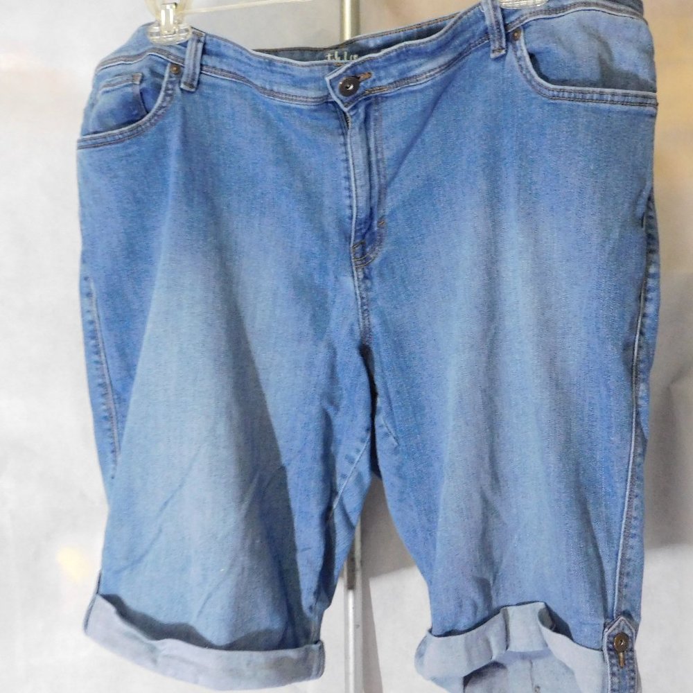 Style & Co Skimmer Denim Shorts